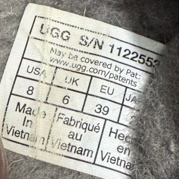 Ugg Tazz Platform Slippers Black Size 8 EUC! - Picture 4 of 7